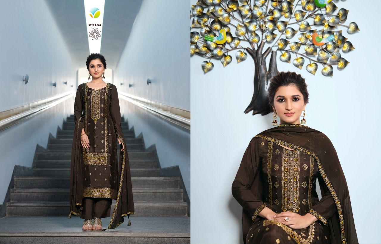 TUMBAA ZARI Heavy Wedding Wear Latest Designer Fancy Salwar Suit Collection